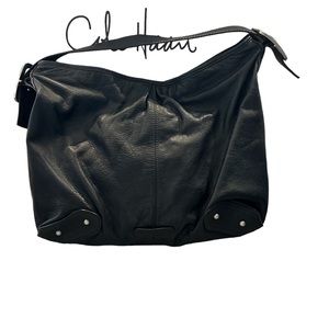 Cole Haan Hobo Bag/ Black Pebble Leather Dust Bag included